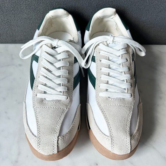 Tretorn Rawlins Sneakers Low Top Retro White/Forest Green - Women's Size 8.5 NEW - Picture 3 of 8